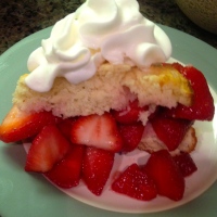 Strawberry Cottage Pudding Shortcake